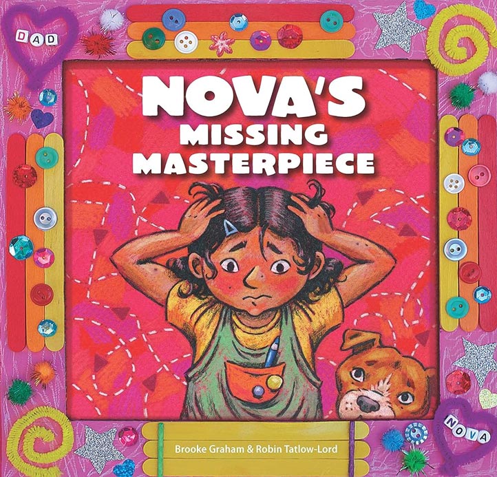book cover: Nova's Missing Masterpiece