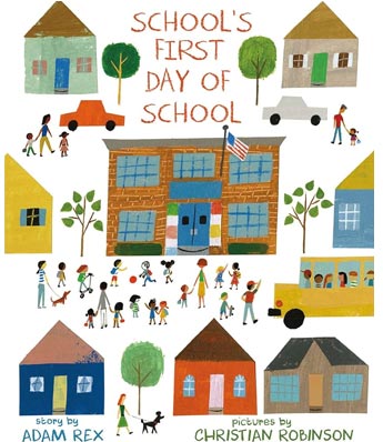 book cover of School's First Day of School