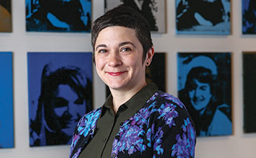 A portrait of Danielle Linzer