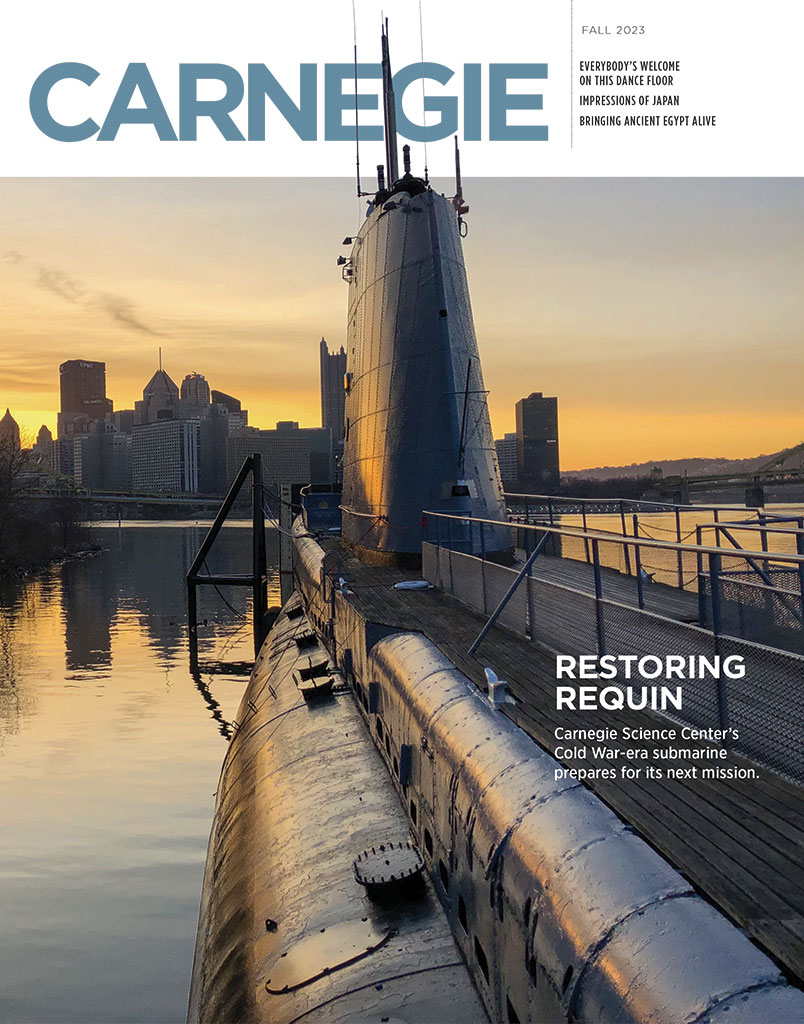 Cover of the Fall 2023 issue of Carnegie magazine