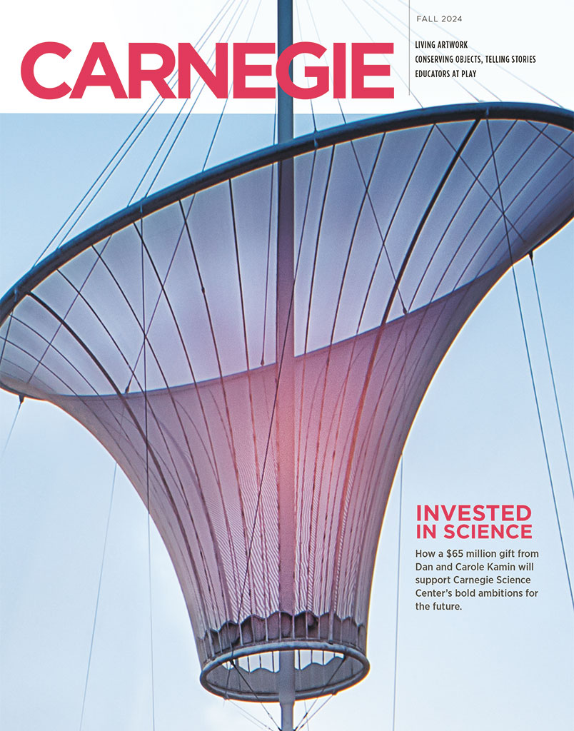The cover of the Fall 2024 Carnegie magazine.
