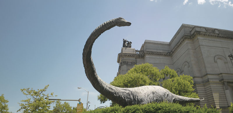 Exterior view of Carnegie Museum of Natural History