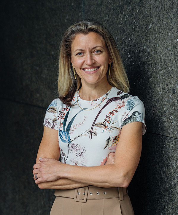 A portrait of Gretchen Baker
